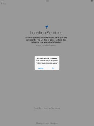 If you turn off the function, press OK.