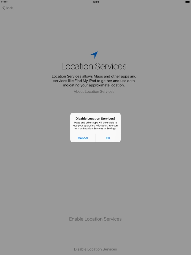 If you turn off the function, press OK.