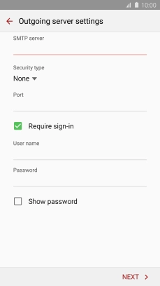 Press the drop down list below 