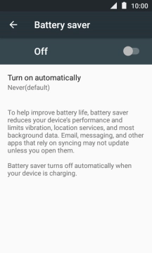 Press the indicator to turn on the function.