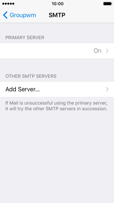 Press the field below 