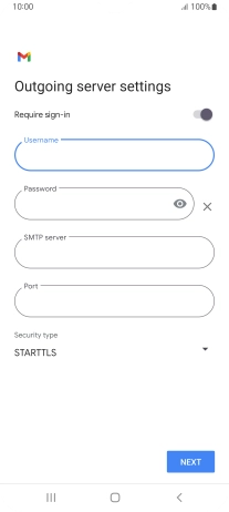 Press the field below 