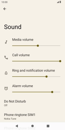 Press Phone ringtone.