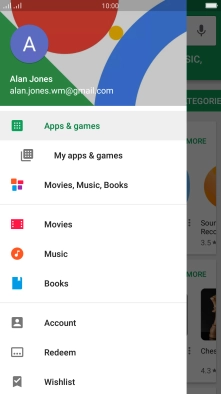 Press My apps & games.