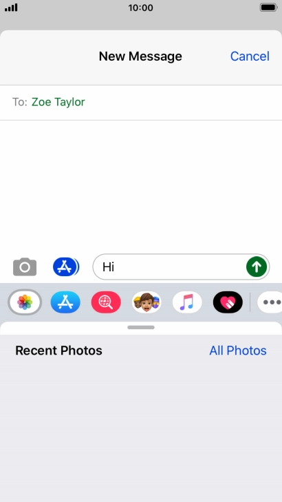Press All Photos and go to the required folder.