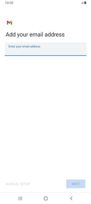 Press the field below 