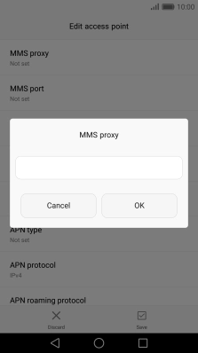 Key in 10.202.002.060 and press OK.