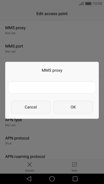 Key in 10.202.002.060 and press OK.