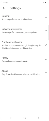 Press Network preferences.