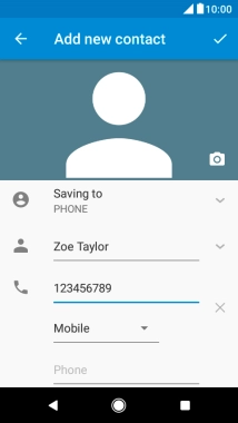 Press the save icon.