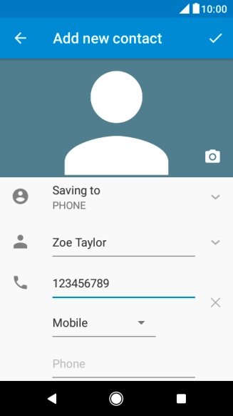 Press the save icon.