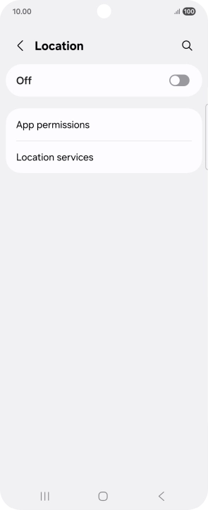 Press the indicator to turn the function on or off.