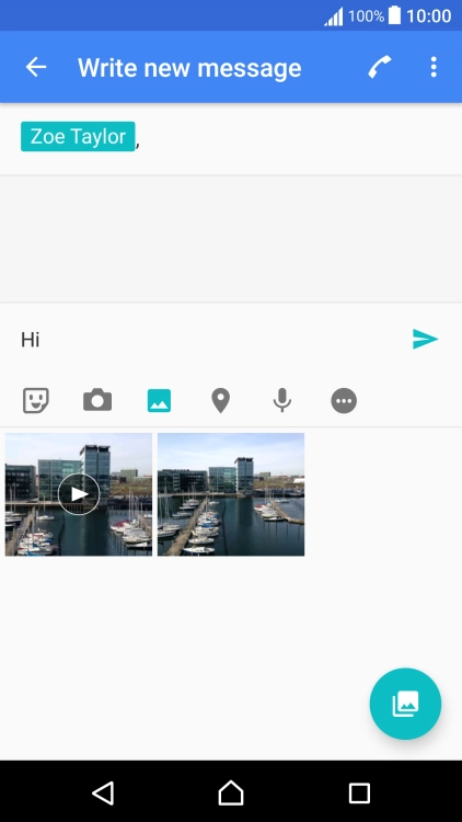 Press the required picture.