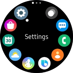 Press the message icon.