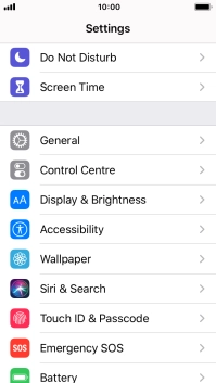Press Do Not Disturb.