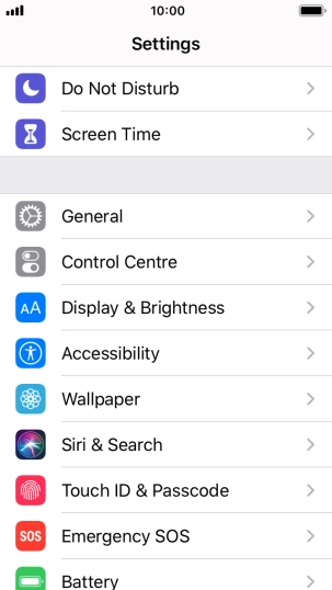 Press Do Not Disturb.