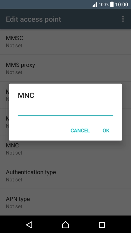 Key in 03 and press OK.