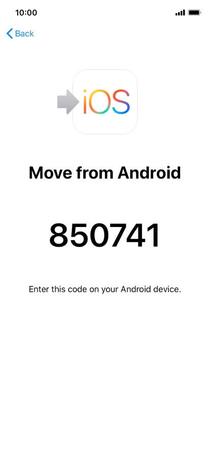 Follow the instructions on the screen and in the 