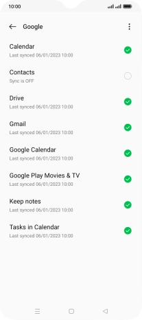Press the field next to 