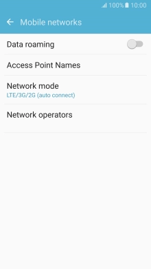 Press Access Point Names.