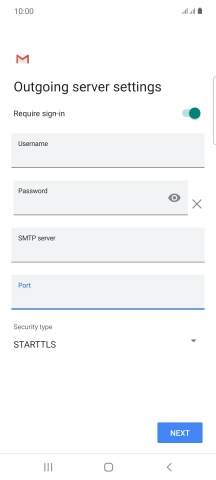 Press the drop down list below 