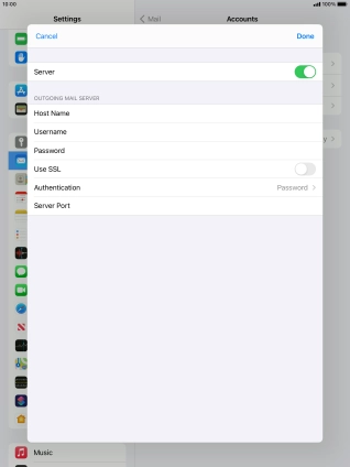 Press Authentication.