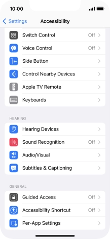 Press the required category below 