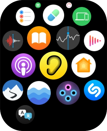 Press and hold the required app.