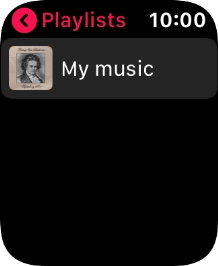 Press the required playlist.