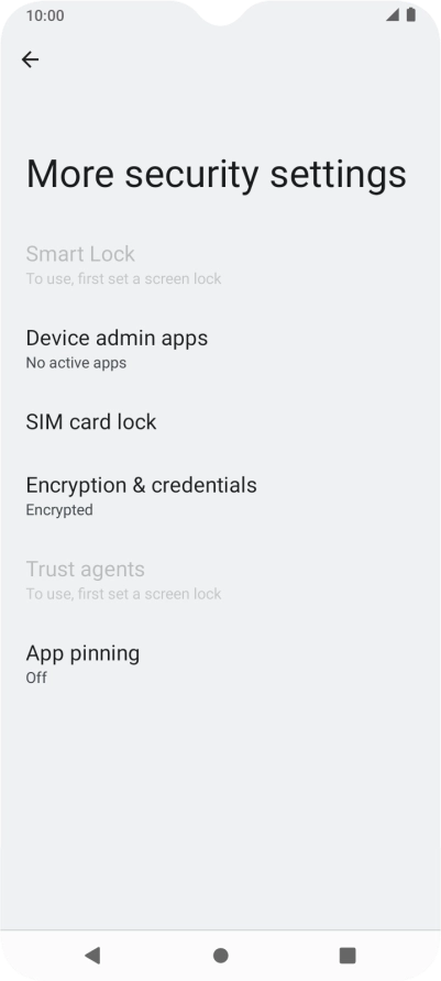 Press SIM card lock.