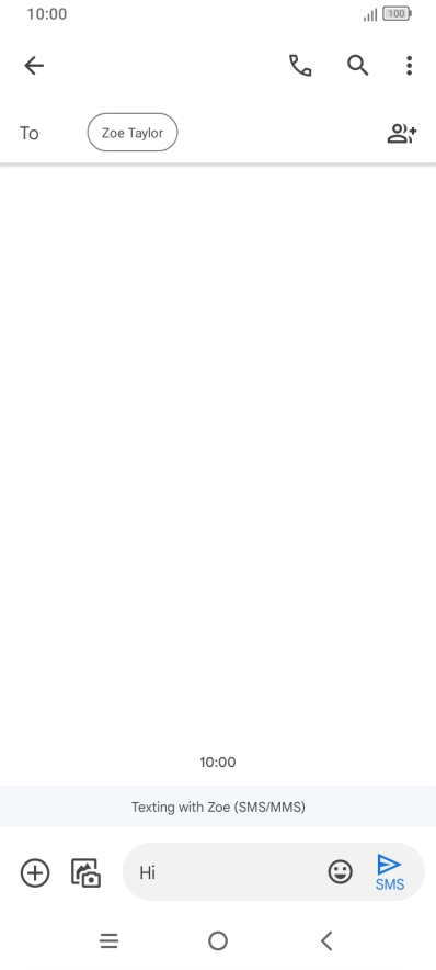 Press the camera icon.