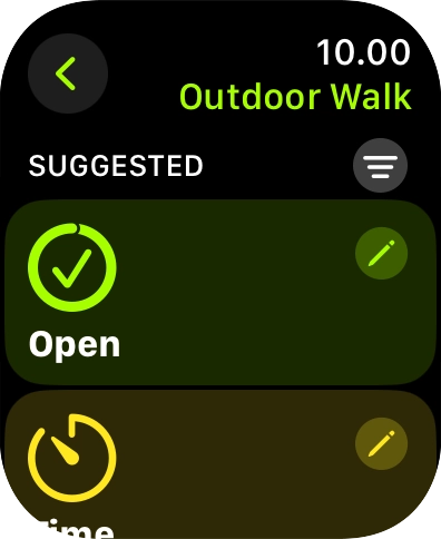 Press the Digital Crown several times to return to the main menu.