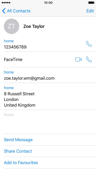 Press the required number.