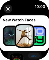 Turn the Digital Crown to see the different watch faces.