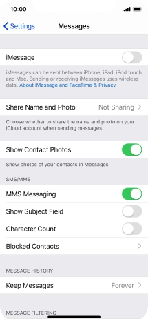 Slide your finger upwards starting from the bottom of the screen to return to the home screen.