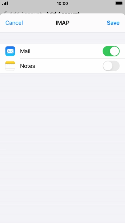 Press Save. Your email account has now been set up. To select more settings for incoming and outgoing server, proceed with the following steps.
