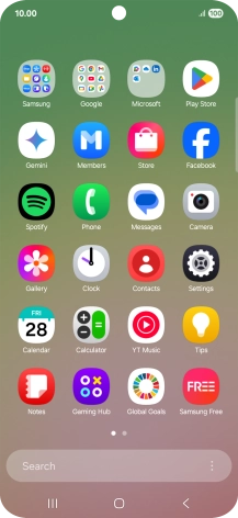 Press Gemini. If prompted, follow the instructions on the screen to turn on the function.