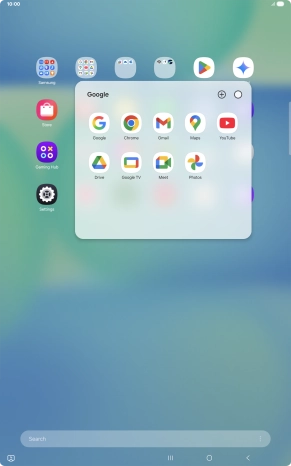 Open YouTube and go to the required video.