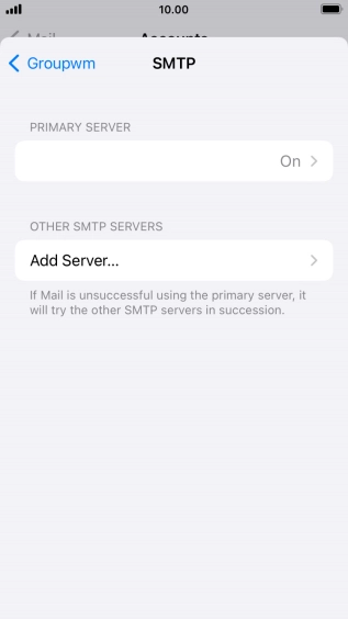 Press the field below 