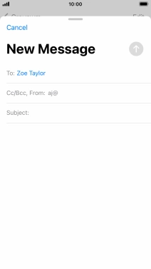 Press the field next to 