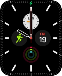 When the battery charging icon is displayed, the battery is charging.