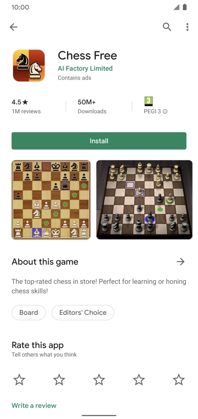 Slide your finger upwards starting from the bottom of the screen to return to the home screen.