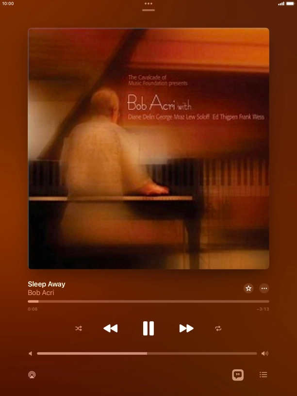 Press arrow right to go to the next audio file.