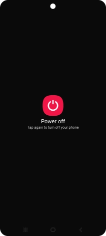 Press Power off.