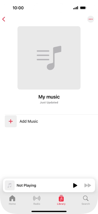 Press Add Music.