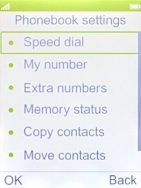 Select Copy contacts.