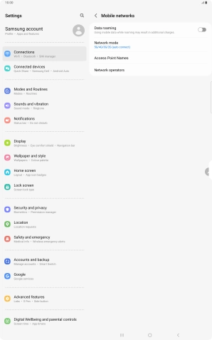 Press Access Point Names.