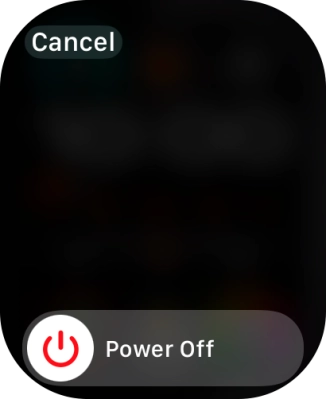 Press and drag the power off icon right.