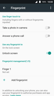 Press the Return key.