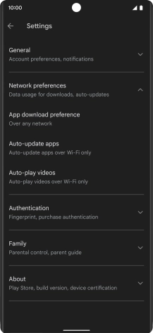 Press Auto-update apps.